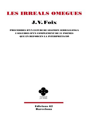 cover image of Les irreals omegues